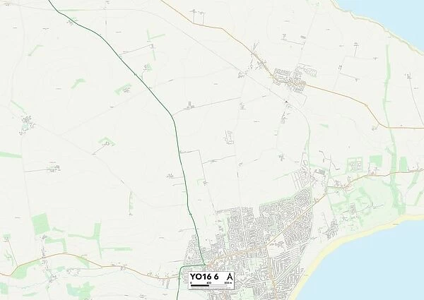 East Riding of Yorkshire YO16 6 Map