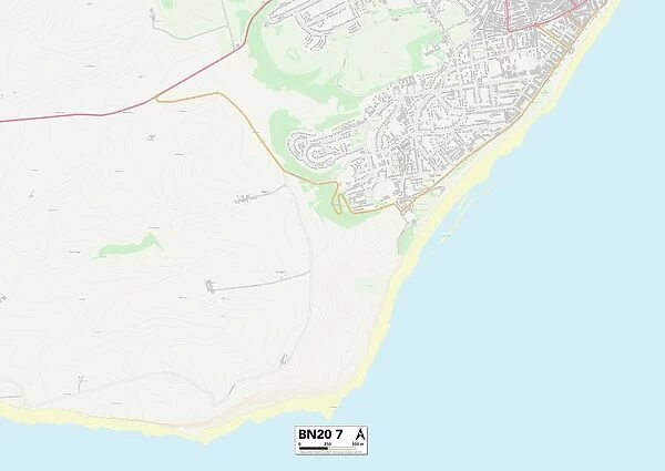 Eastbourne BN20 7 Map