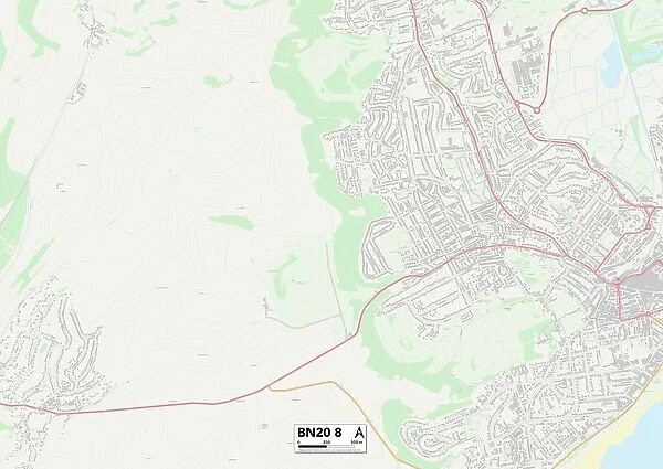 Eastbourne BN20 8 Map