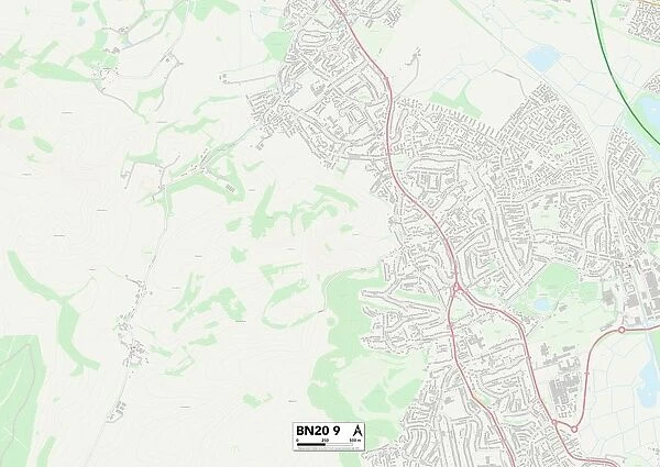Eastbourne BN20 9 Map