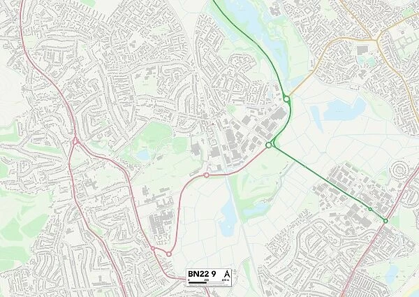Eastbourne BN22 9 Map