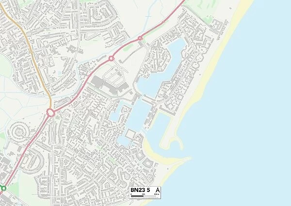 Eastbourne BN23 5 Map
