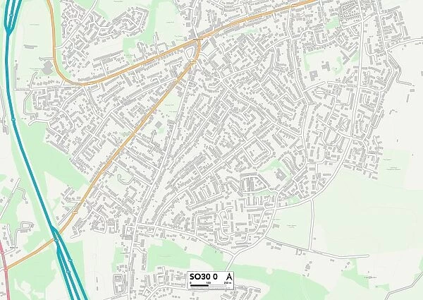 Eastleigh SO30 0 Map