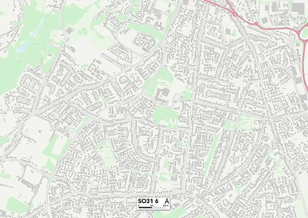 Eastleigh SO31 6 Map
