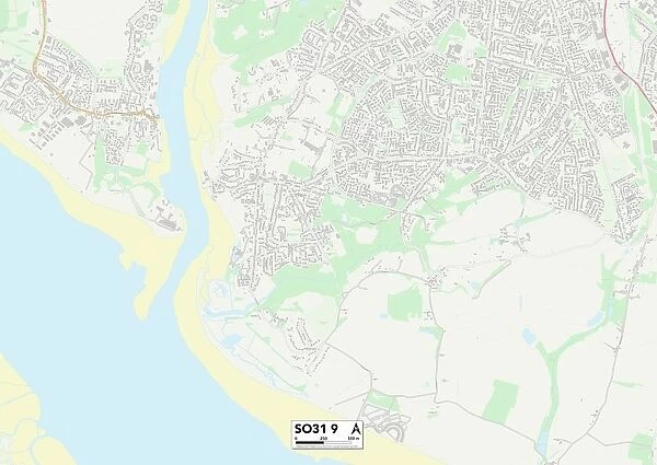 Eastleigh SO31 9 Map