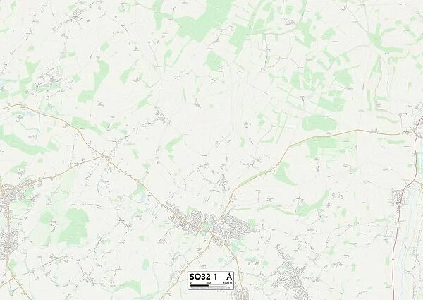 Eastleigh SO32 1 Map