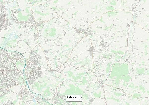 Eastleigh SO32 2 Map