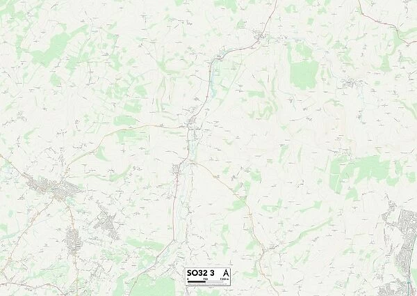 Eastleigh SO32 3 Map