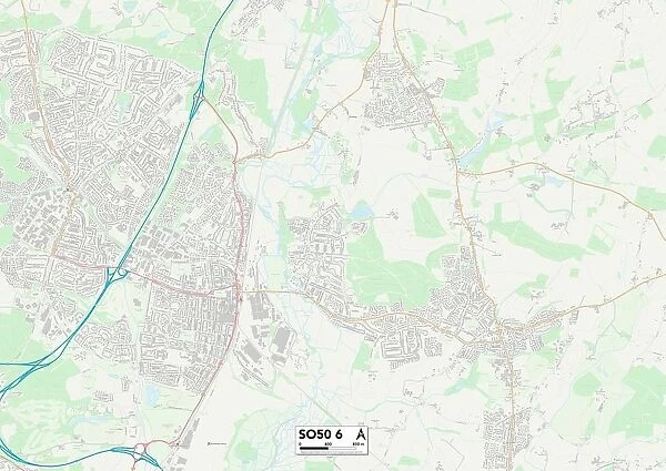 Eastleigh SO50 6 Map