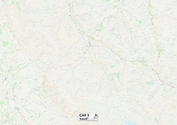 Eden CA9 3 Map