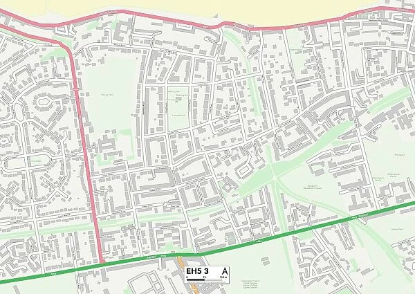 Edinburgh EH5 3 Map