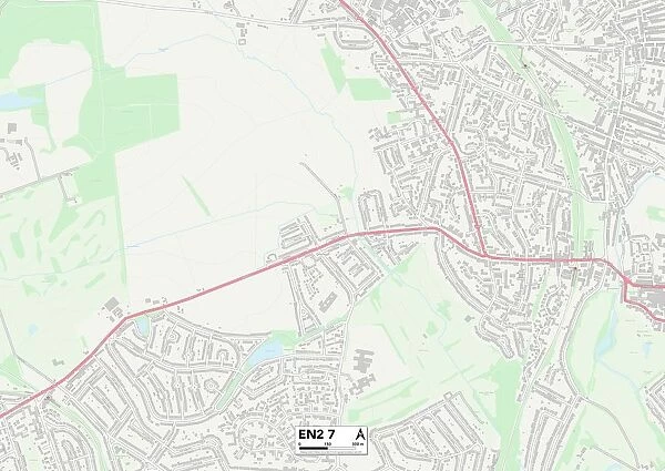Enfield EN2 7 Map