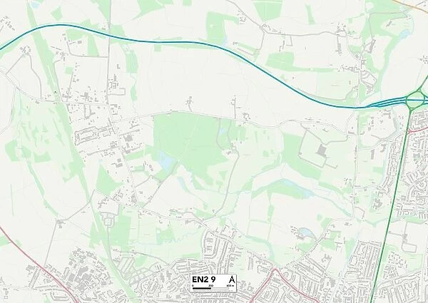 Enfield EN2 9 Map