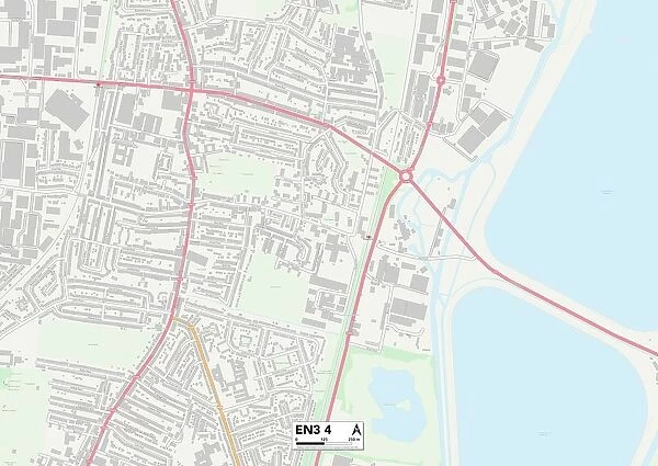 Enfield EN3 4 Map