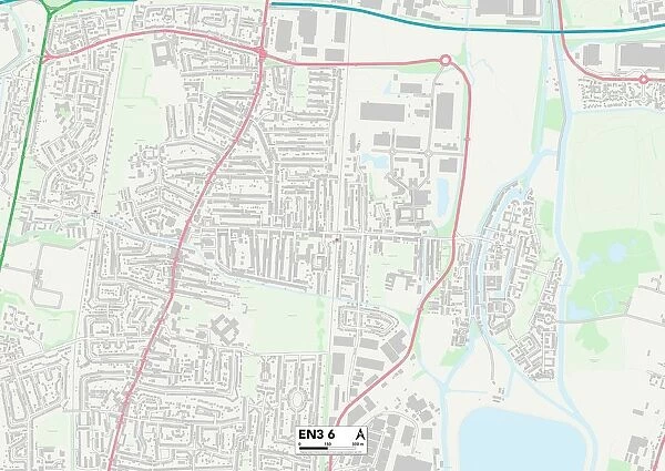 Enfield EN3 6 Map