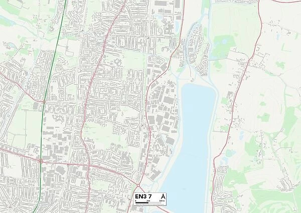 Enfield EN3 7 Map