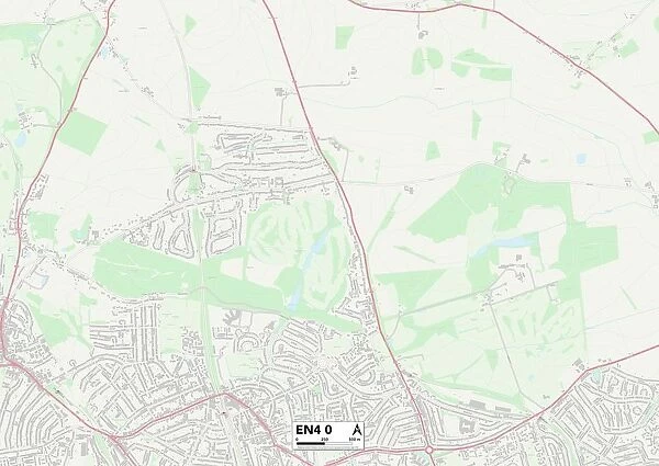 Enfield EN4 0 Map