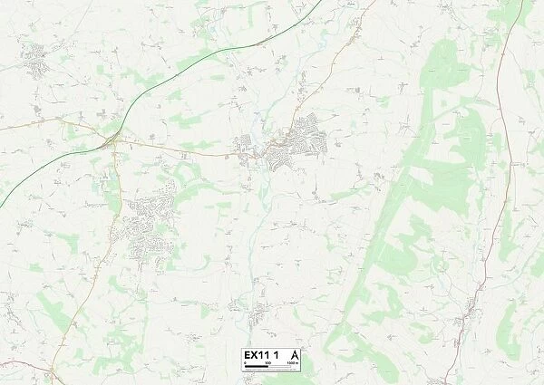 Exeter EX11 1 Map