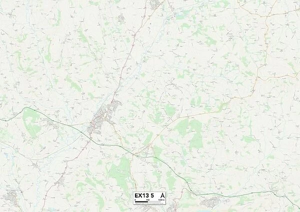 Exeter EX13 5 Map