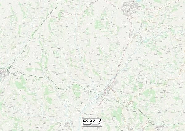 Exeter EX13 7 Map