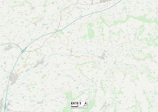 Exeter EX15 3 Map