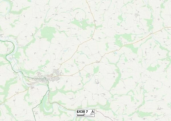 Exeter EX38 7 Map