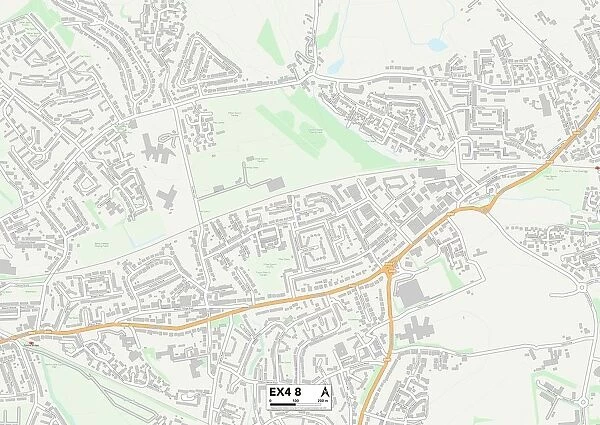 Exeter EX4 8 Map