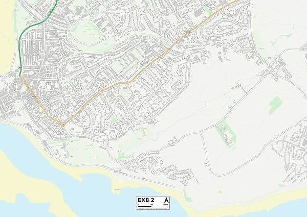 Exeter EX8 2 Map