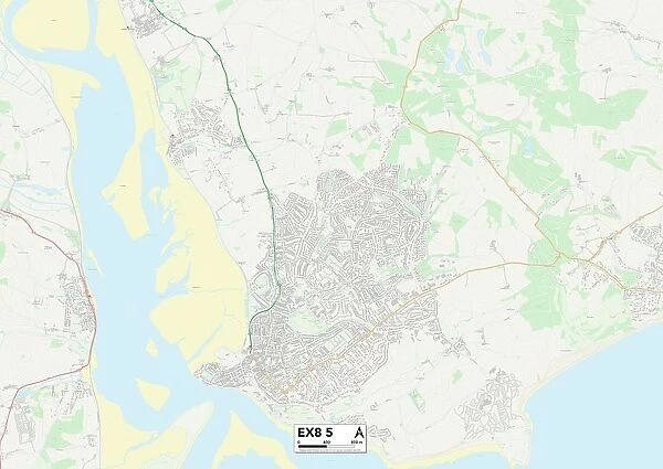 Exeter EX8 5 Map