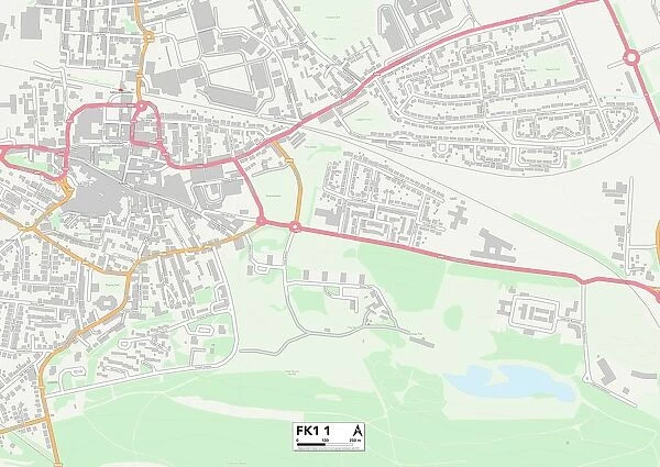 Falkirk FK1 1 Map