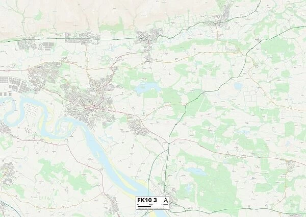 Falkirk FK10 3 Map