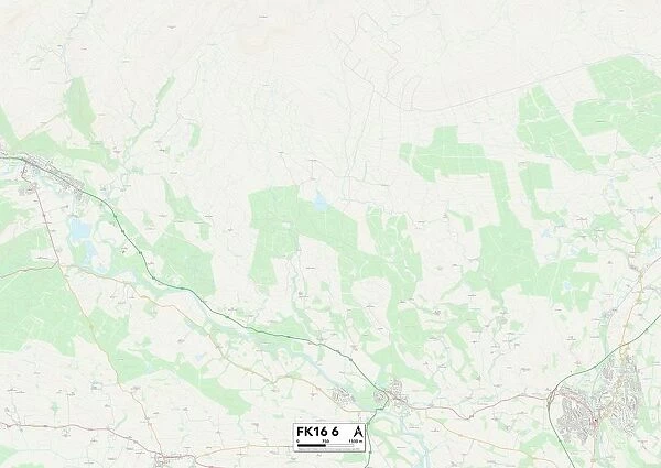Falkirk FK16 6 Map