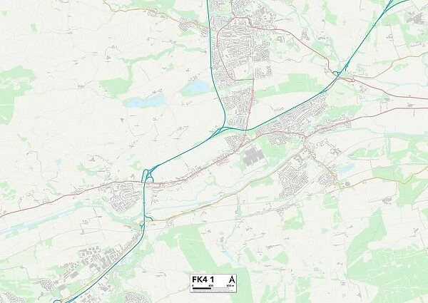 Falkirk FK4 1 Map