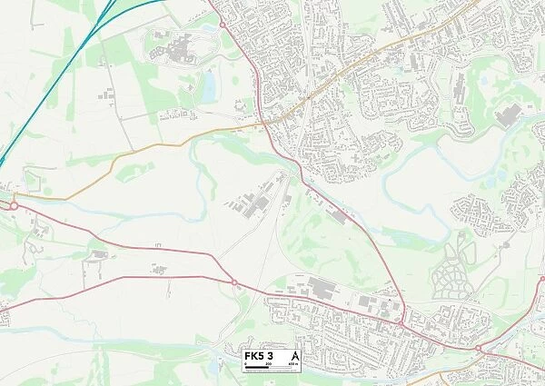 Falkirk FK5 3 Map