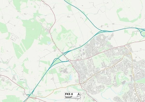 Falkirk FK5 4 Map