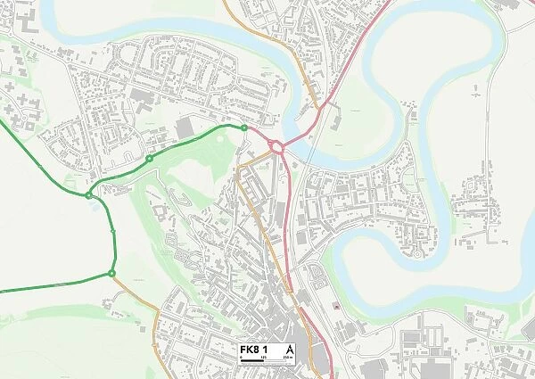 Falkirk FK8 1 Map