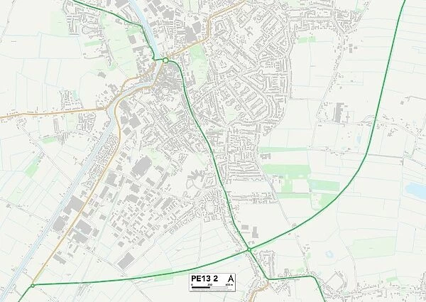 Fenland PE13 2 Map
