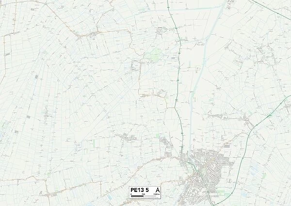 Fenland PE13 5 Map