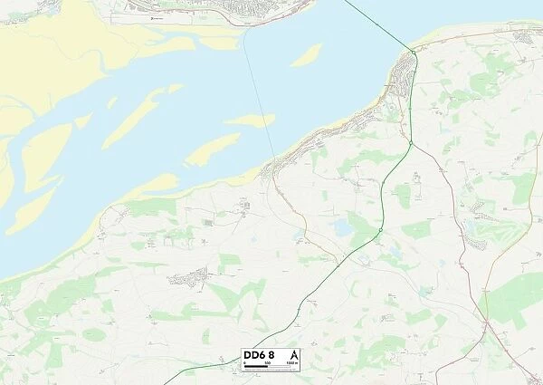 Fife DD6 8 Map