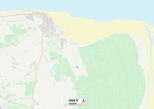 Fife DD6 9 Map