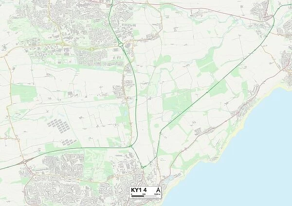 Fife KY1 4 Map