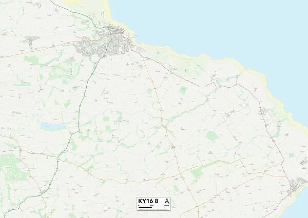 Fife KY16 8 Map