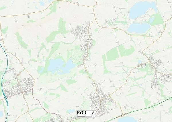 Fife KY5 8 Map