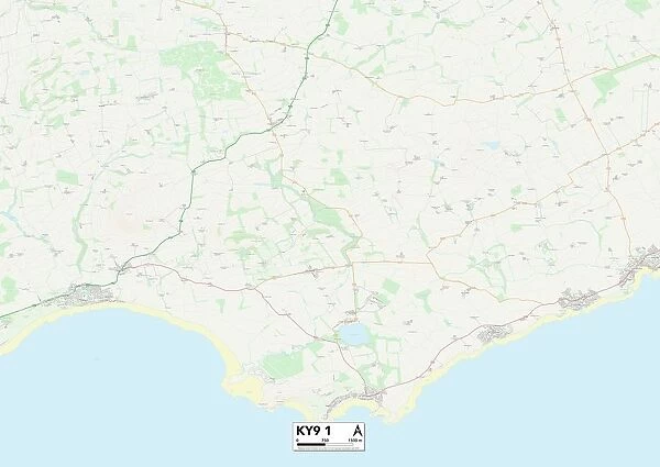 Fife KY9 1 Map