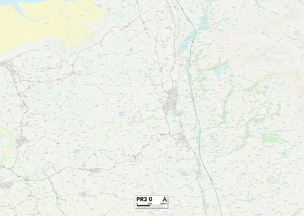 Fylde PR3 0 Map