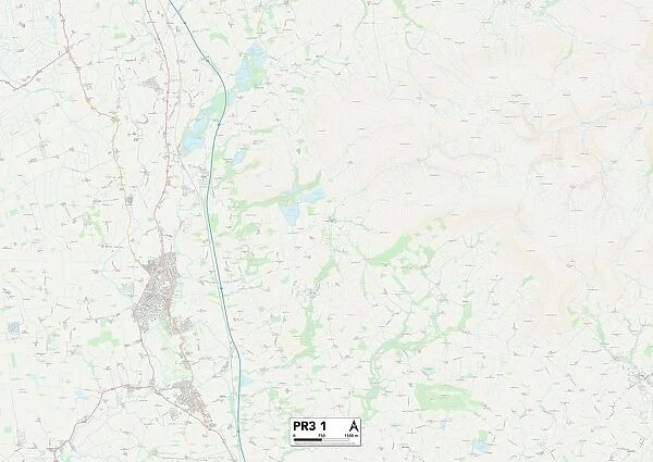 Fylde PR3 1 Map