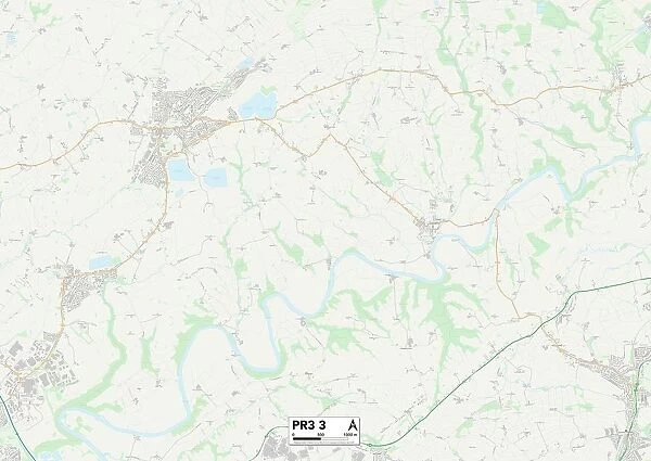 Fylde PR3 3 Map