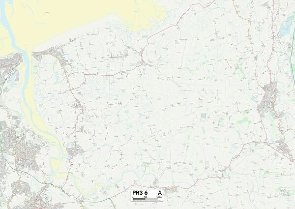 Fylde PR3 6 Map