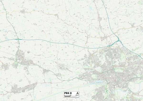 Fylde PR4 0 Map
