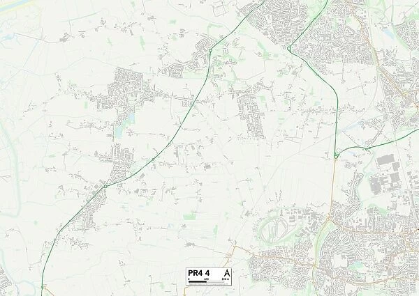 Fylde PR4 4 Map